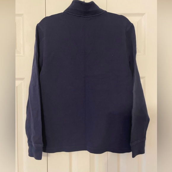 Charter Club navy blue sweater size medium quarter-zip - Picture 7 of 7